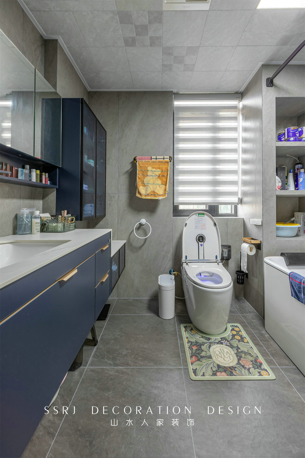 國博新城泊雅居160平美式輕奢風格裝修效果圖