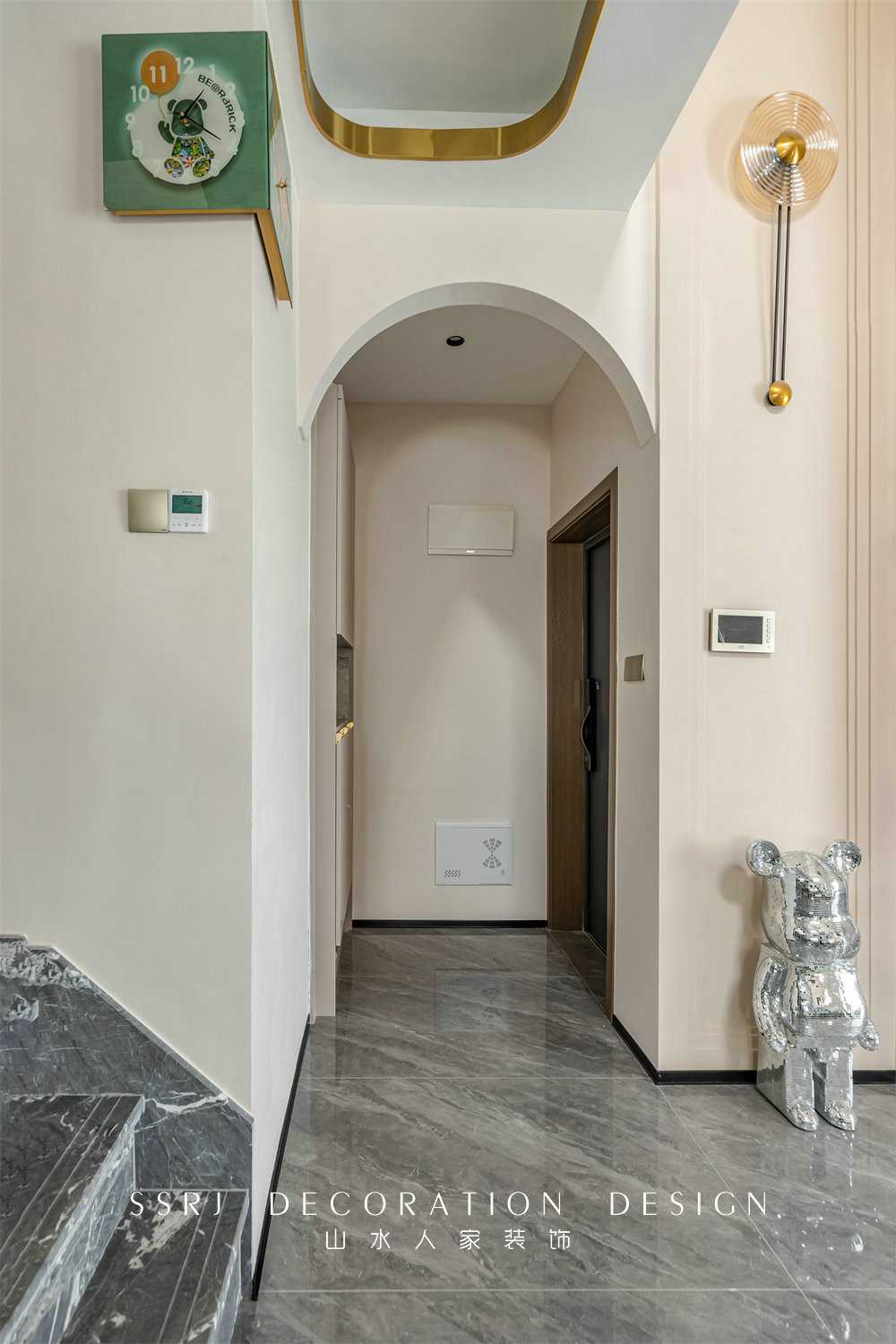 香江花園300平復式現代風格裝修效果圖