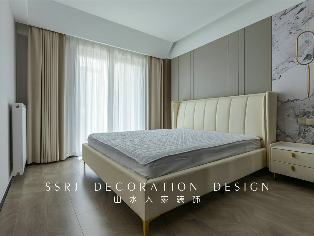 香江花園300平復式現代風格裝修效果圖