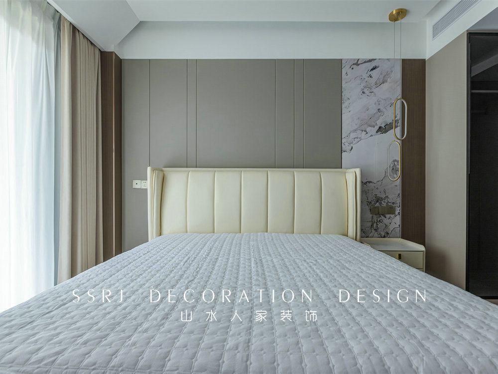 香江花園300平復式現代風格裝修效果圖