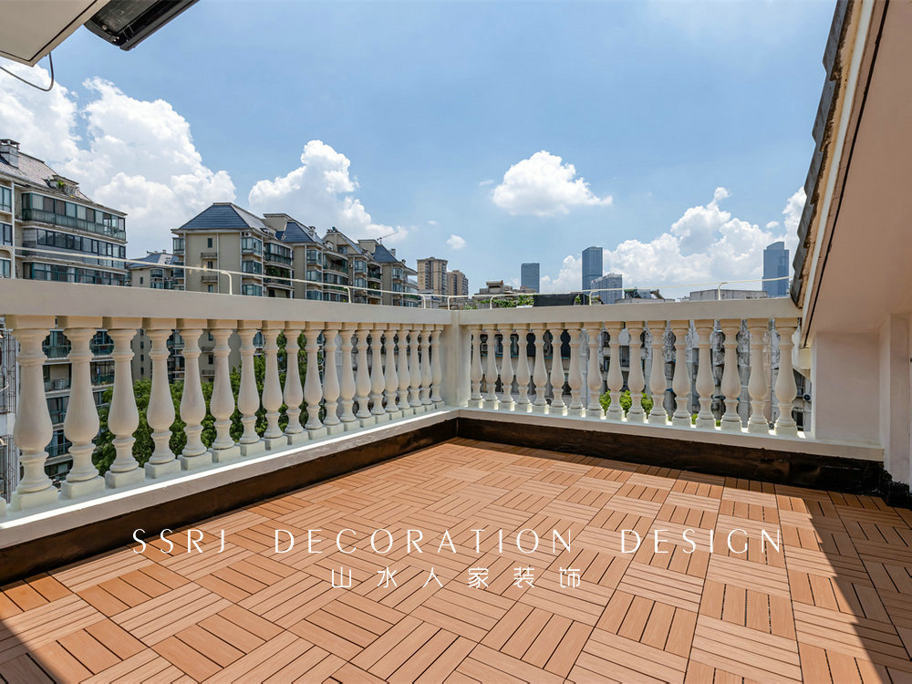 香江花園300平復式現代風格裝修效果圖