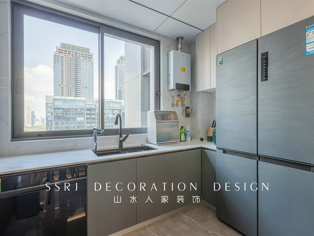 月亮灣壹號177平現代風格裝修效果圖