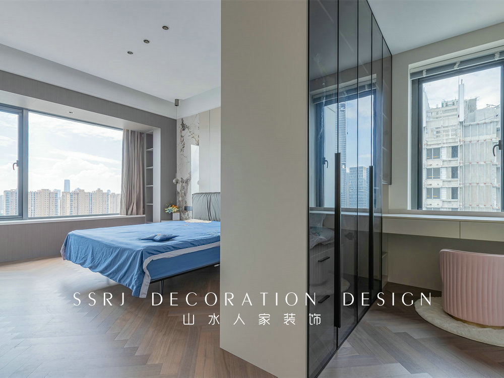 月亮灣壹號177平現代風格裝修效果圖