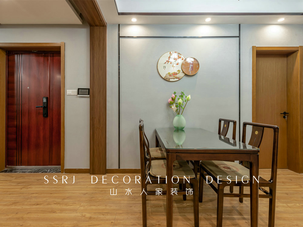 中建錦繡文城140平新中式風格裝修效果圖