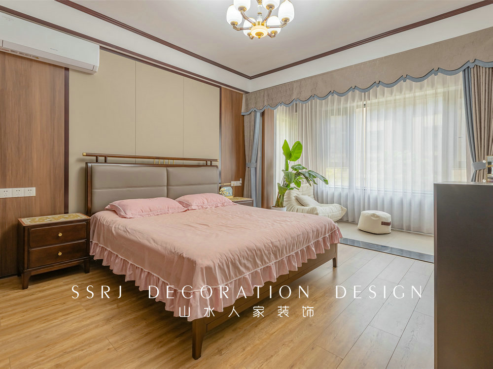 中建錦繡文城140平新中式風格裝修效果圖