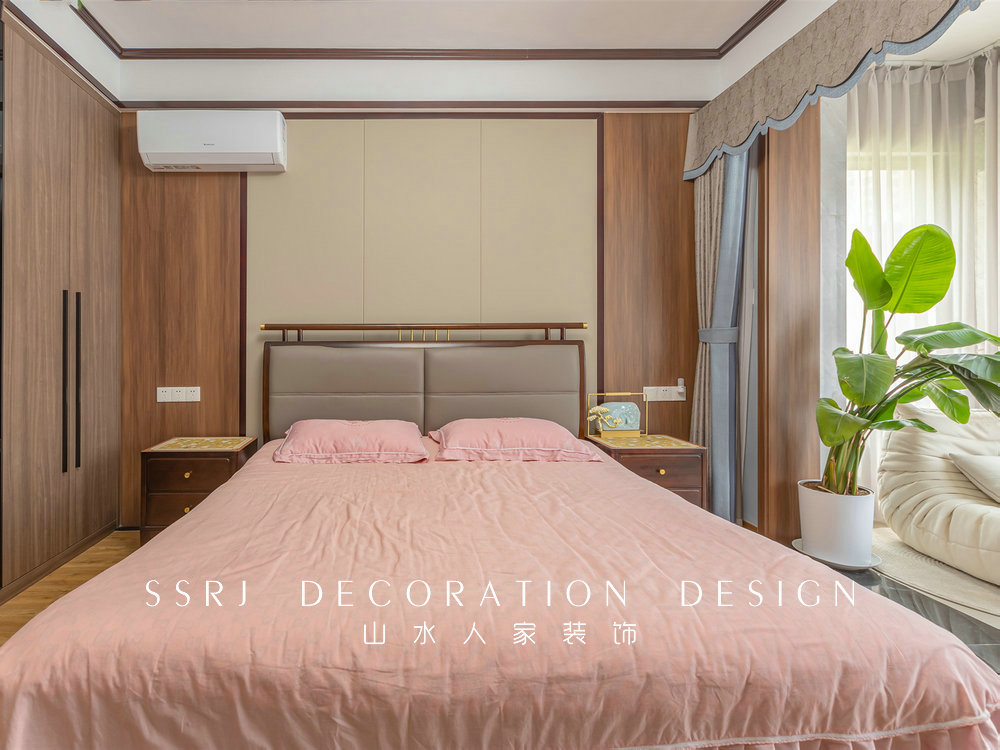 中建錦繡文城140平新中式風格裝修效果圖