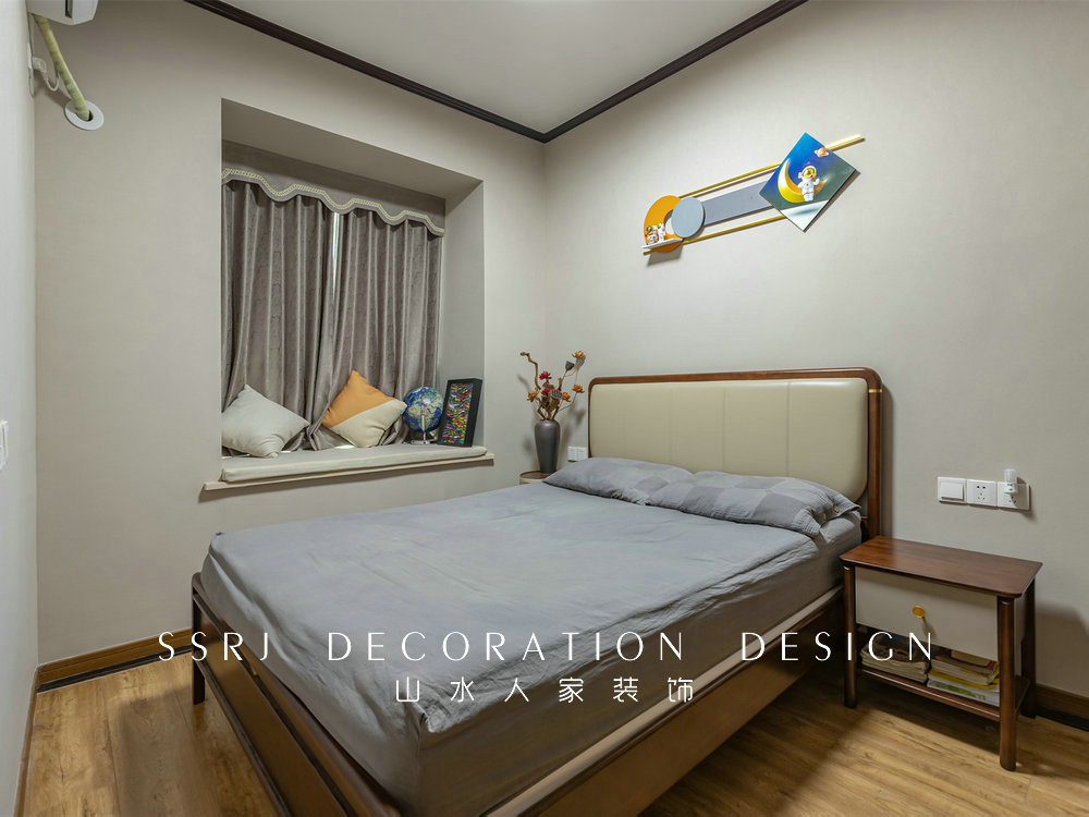 中建錦繡文城140平新中式風格裝修效果圖