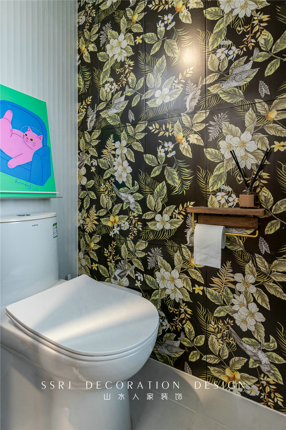 地鐵時代云上城88平中古風格裝修效果圖