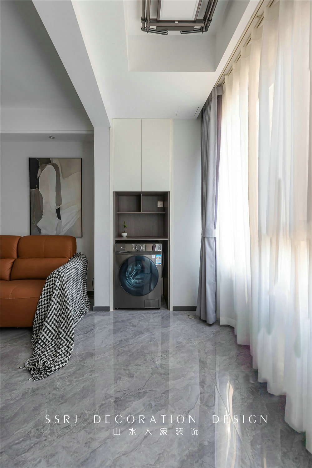 東方尚錦140平現代風格裝修效果圖