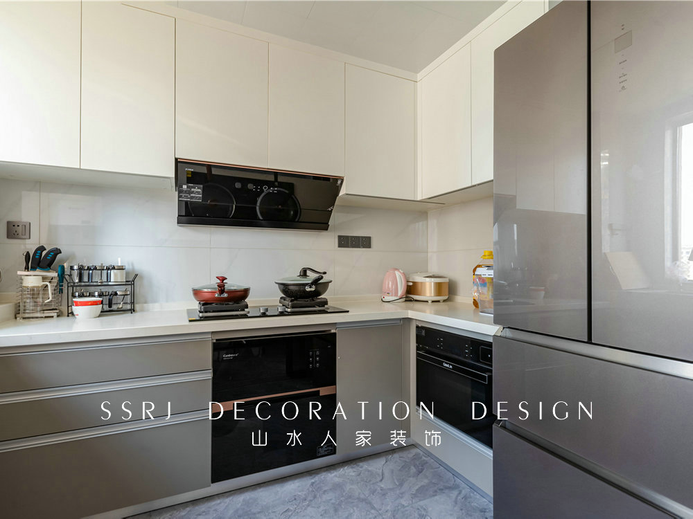 東方尚錦140平現代風格裝修效果圖