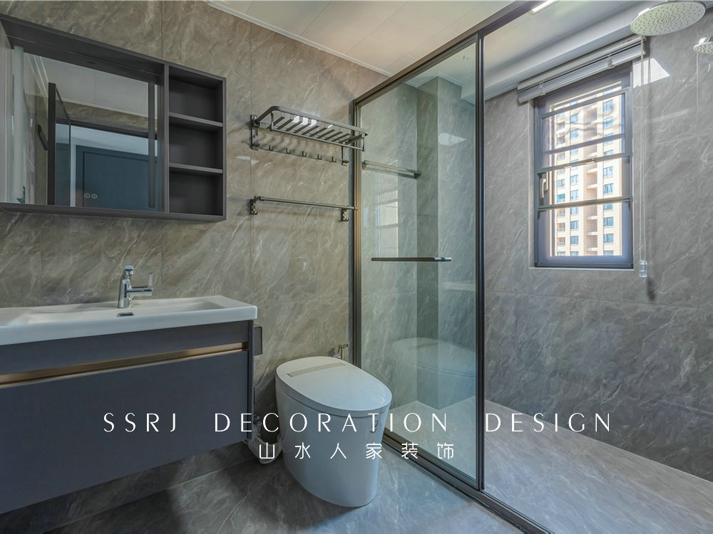 東方尚錦140平現代風格裝修效果圖