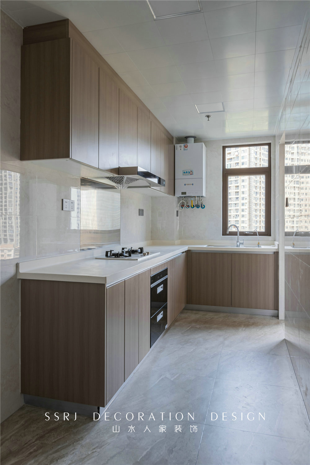 保利時代160平現代風格裝修效果圖