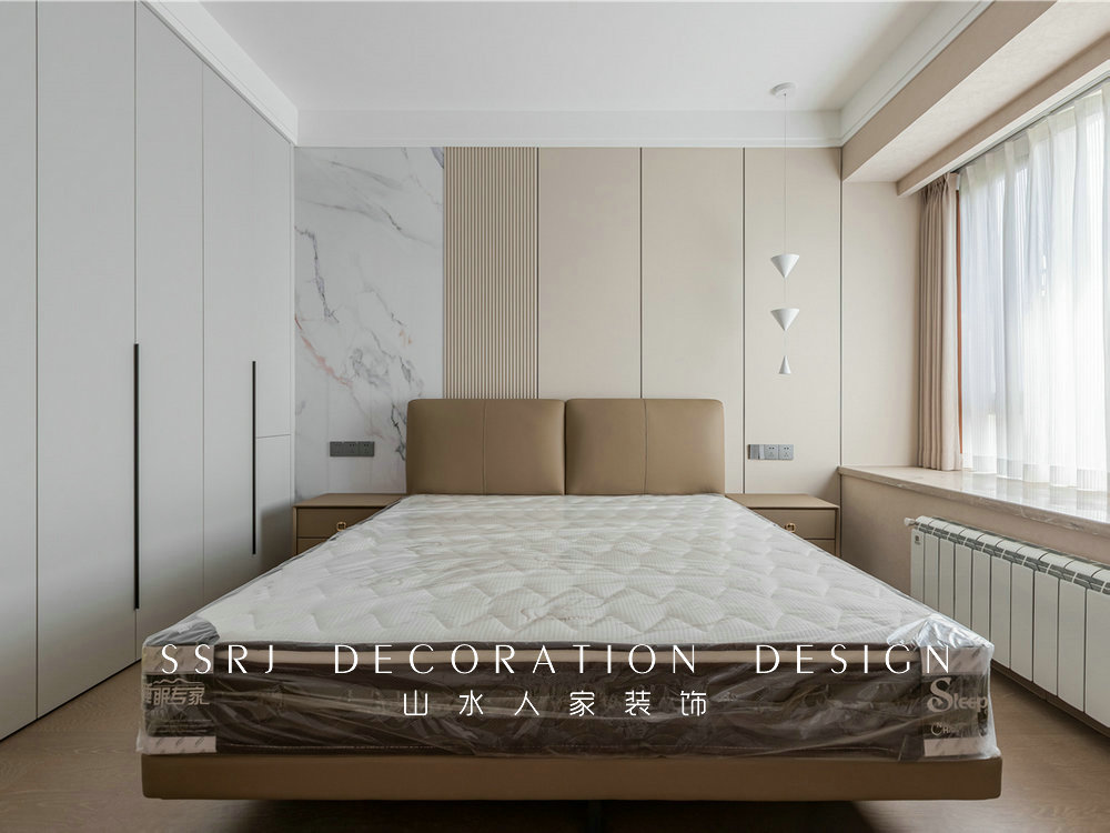 保利時代160平現代風格裝修效果圖