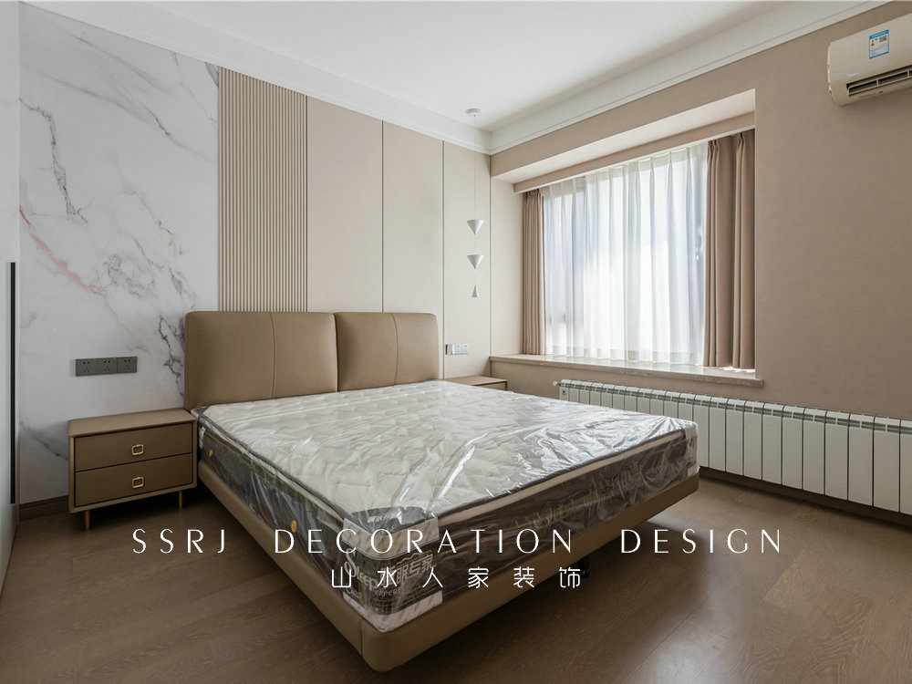 保利時代160平現代風格裝修效果圖