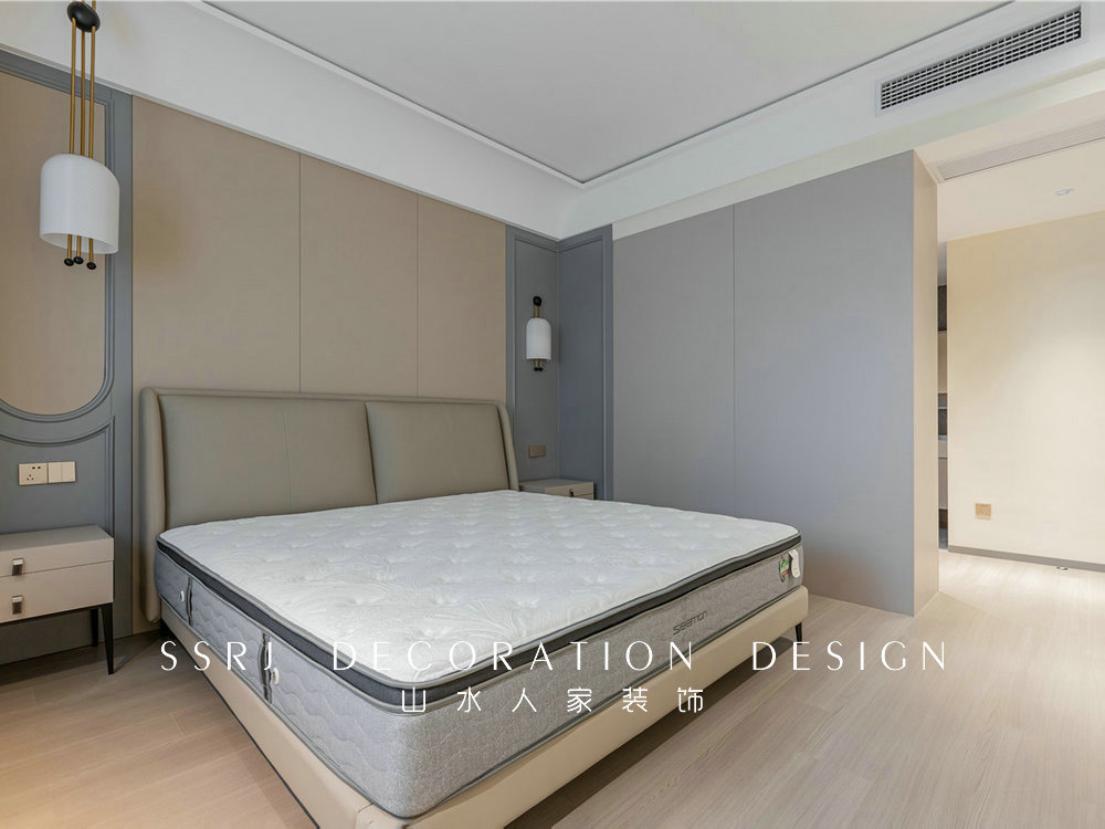 琨瑜府188平美式輕奢風格裝修效果圖