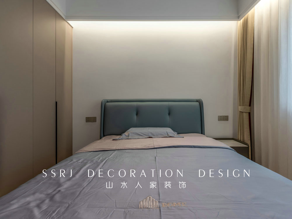 雙墩社區130平現代風格裝修效果圖