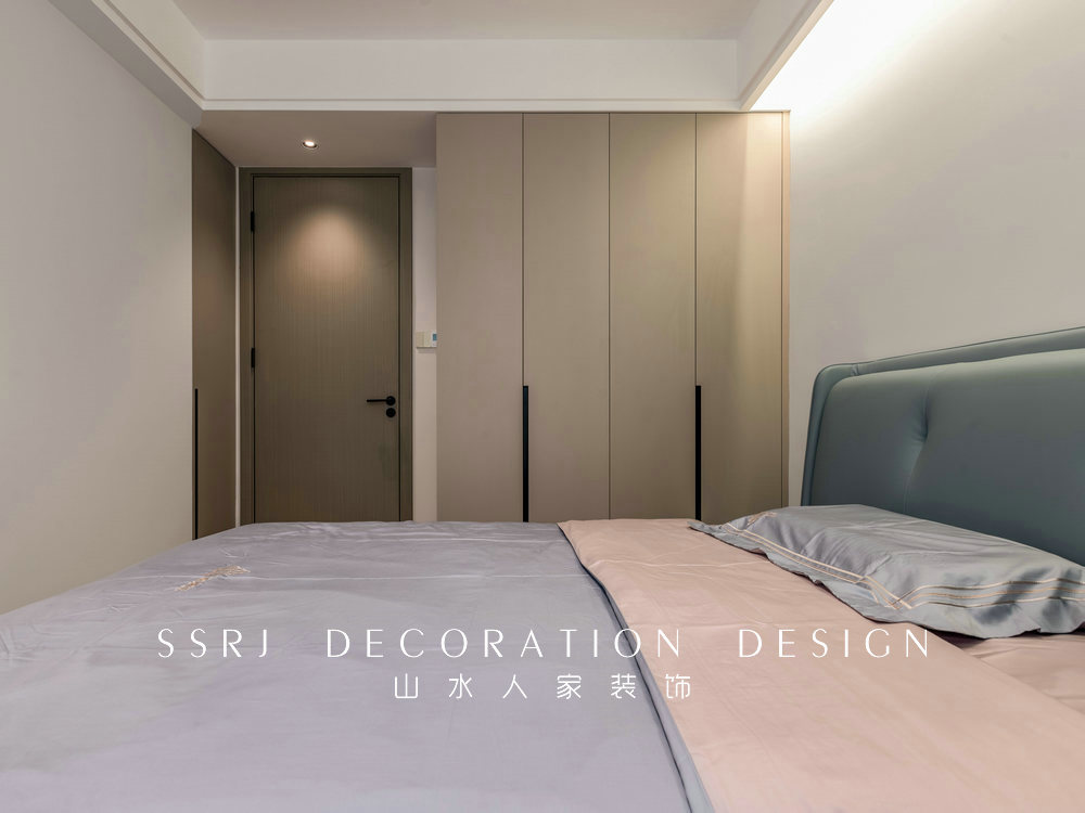 雙墩社區130平現代風格裝修效果圖