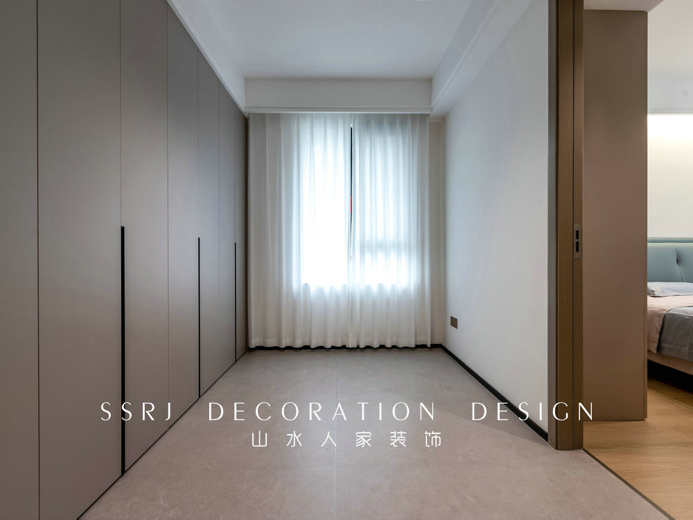 雙墩社區130平現代風格裝修效果圖