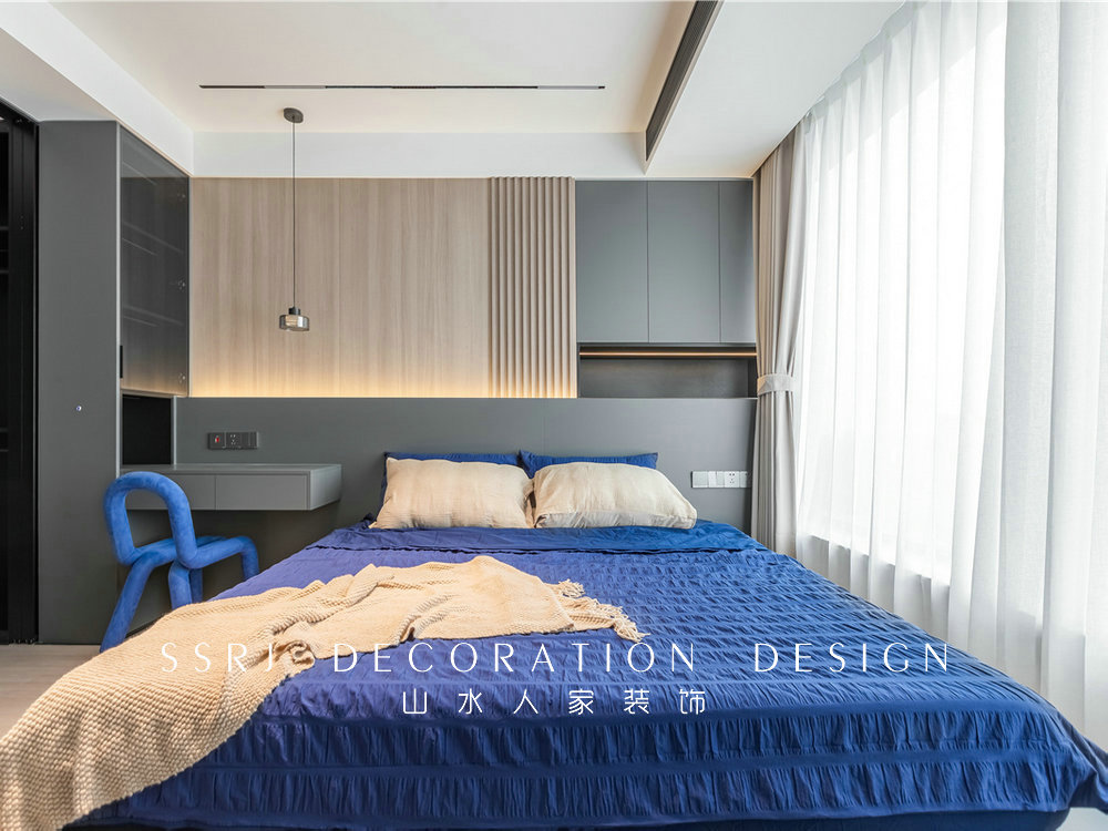 保利大都會129平現代風格裝修效果圖