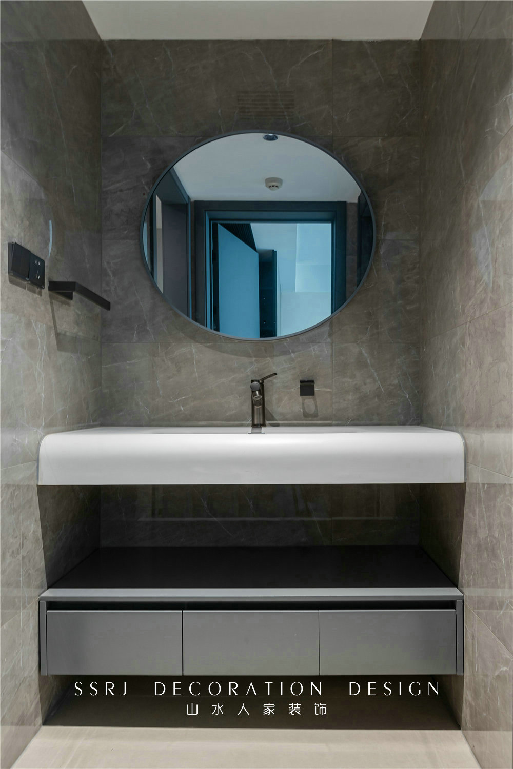 保利大都會129平現代風格裝修效果圖