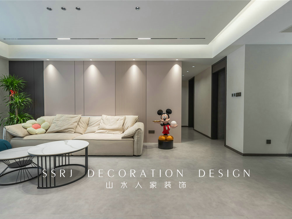 聯通佳苑170平現代風格裝修效果圖