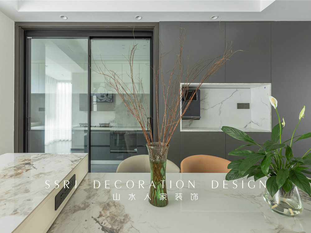 聯通佳苑170平現代風格裝修效果圖