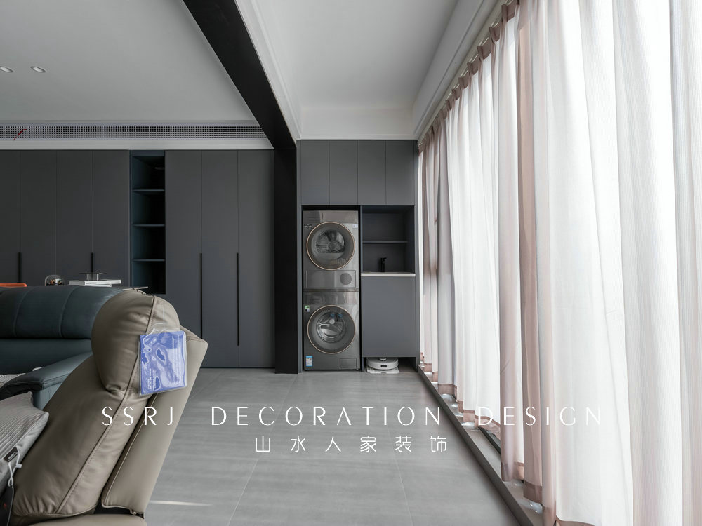 華僑城歡樂天際129平現代風格裝修效果圖