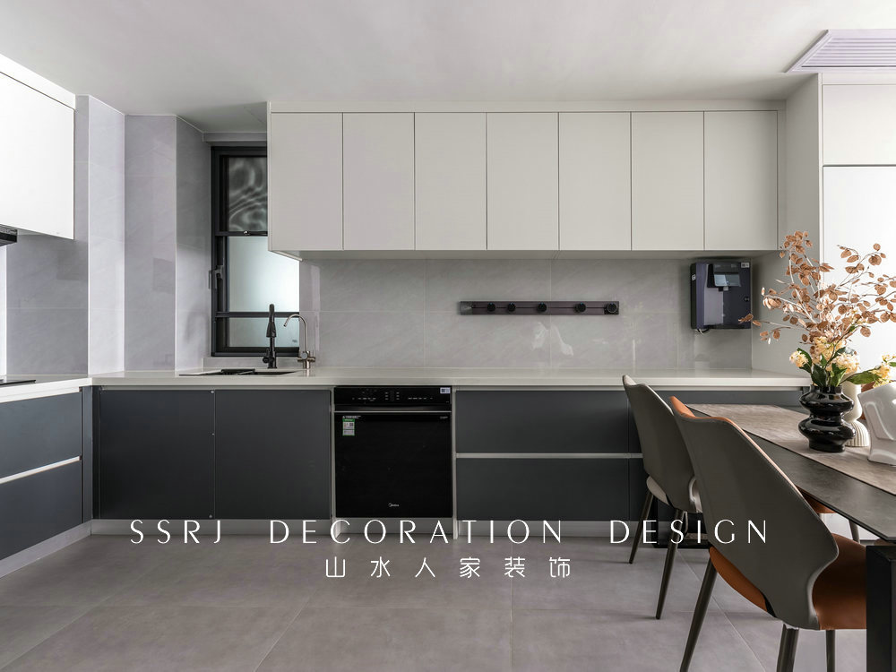 華僑城歡樂天際129平現代風格裝修效果圖