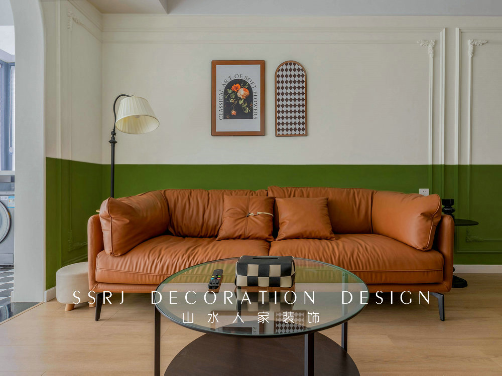 融創城94平法式復古風格裝修效果圖