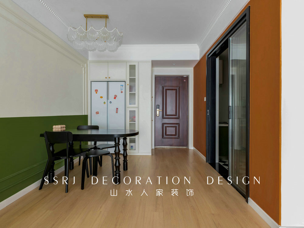 融創城94平法式復古風格裝修效果圖