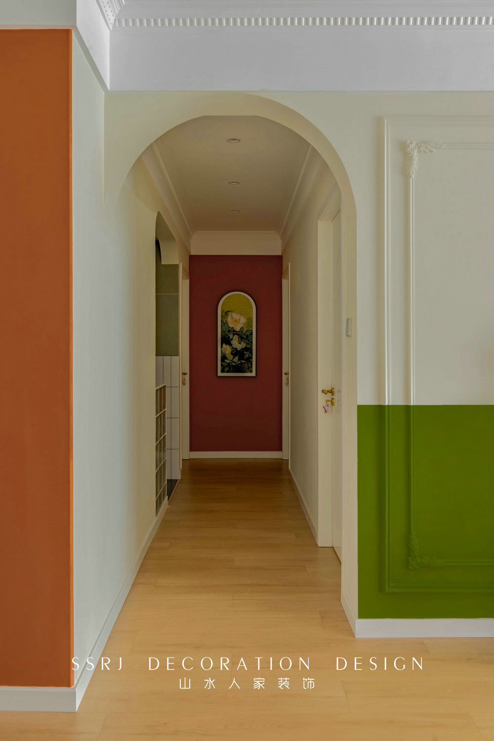 融創城94平法式復古風格裝修效果圖