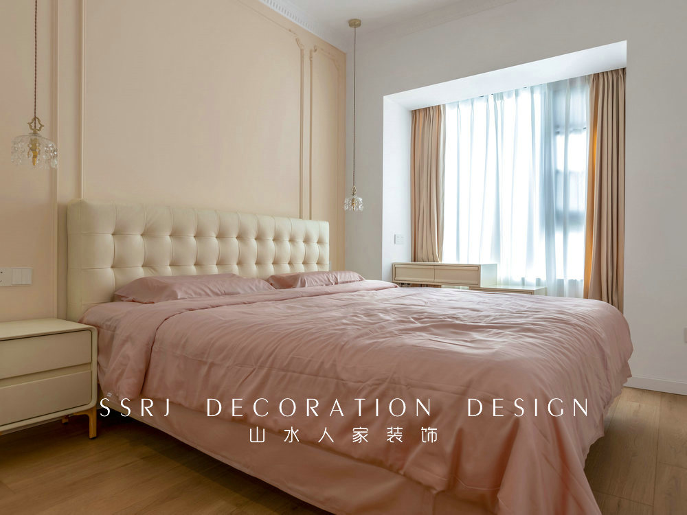 融創城94平法式復古風格裝修效果圖