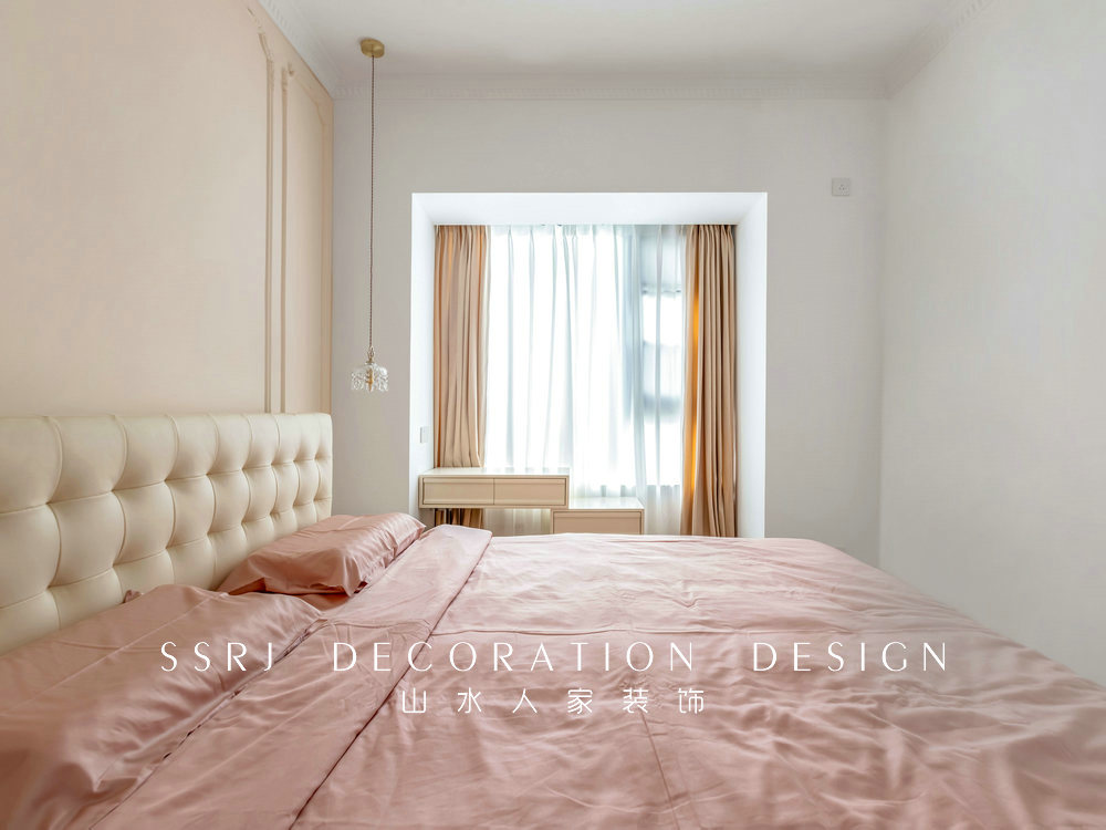 融創城94平法式復古風格裝修效果圖