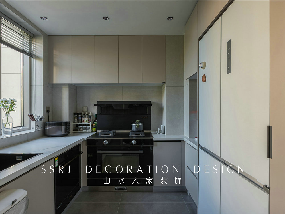 保利清能西海岸126平侘寂風裝修效果圖