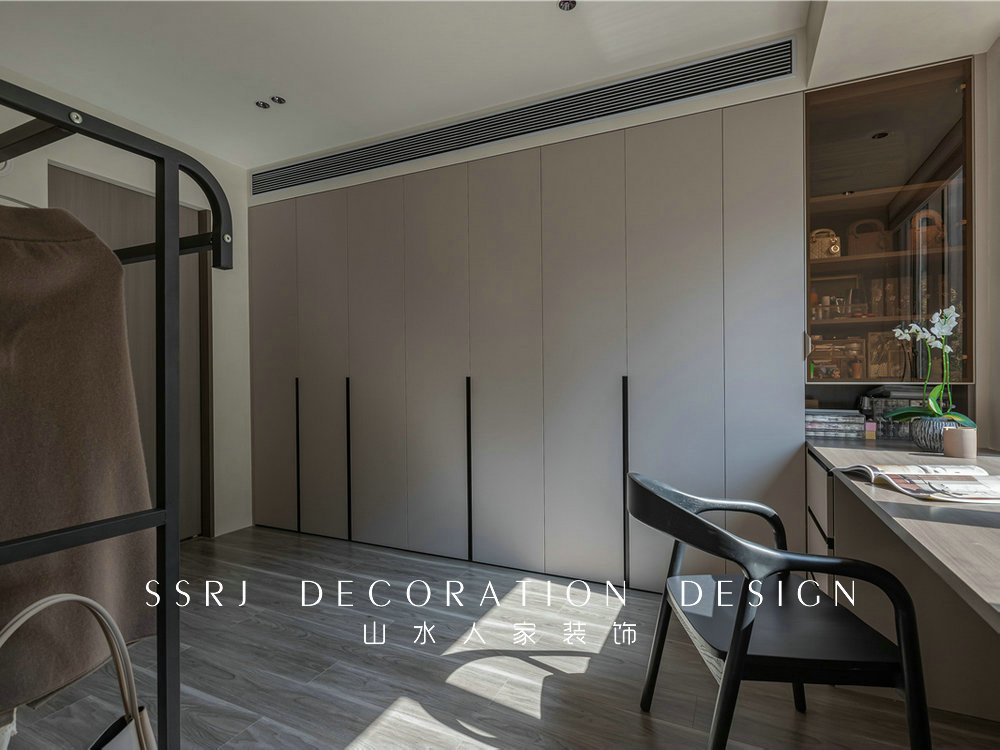 保利清能西海岸126平侘寂風裝修效果圖