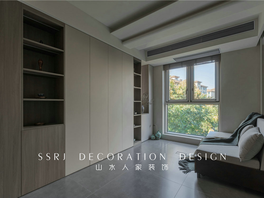 保利清能西海岸126平侘寂風裝修效果圖