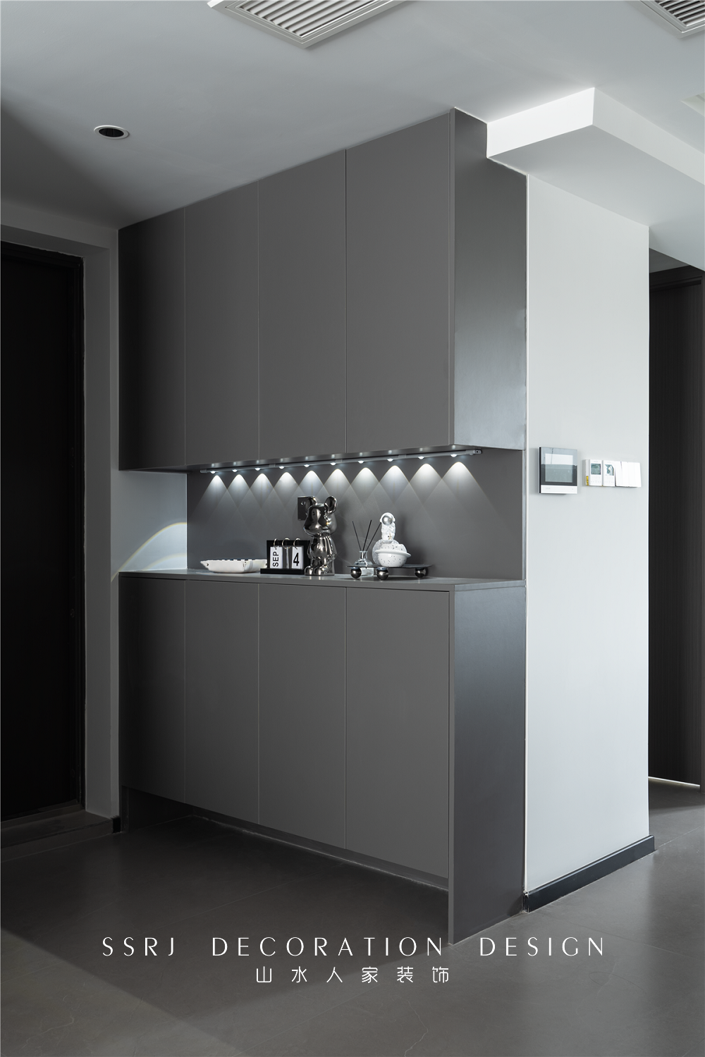 融創瀾岸120平現代風格裝修效果圖