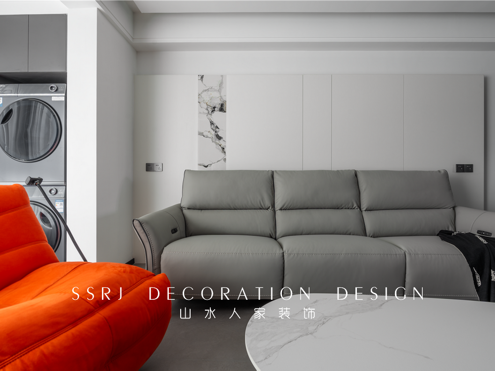 融創瀾岸120平現代風格裝修效果圖