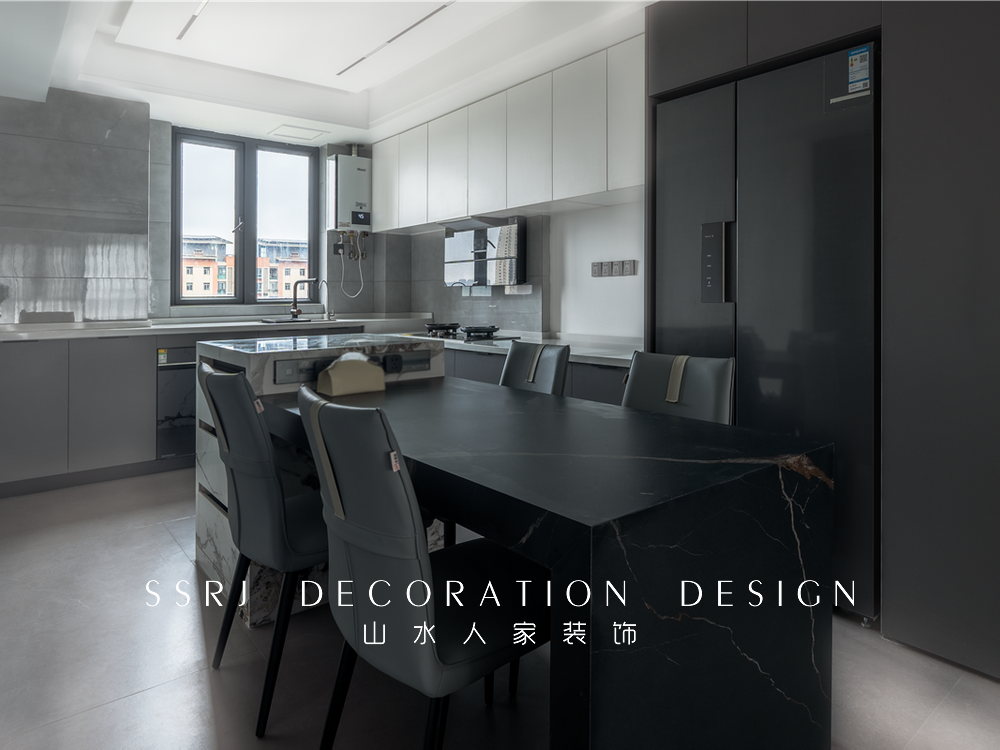 融創瀾岸120平現代風格裝修效果圖