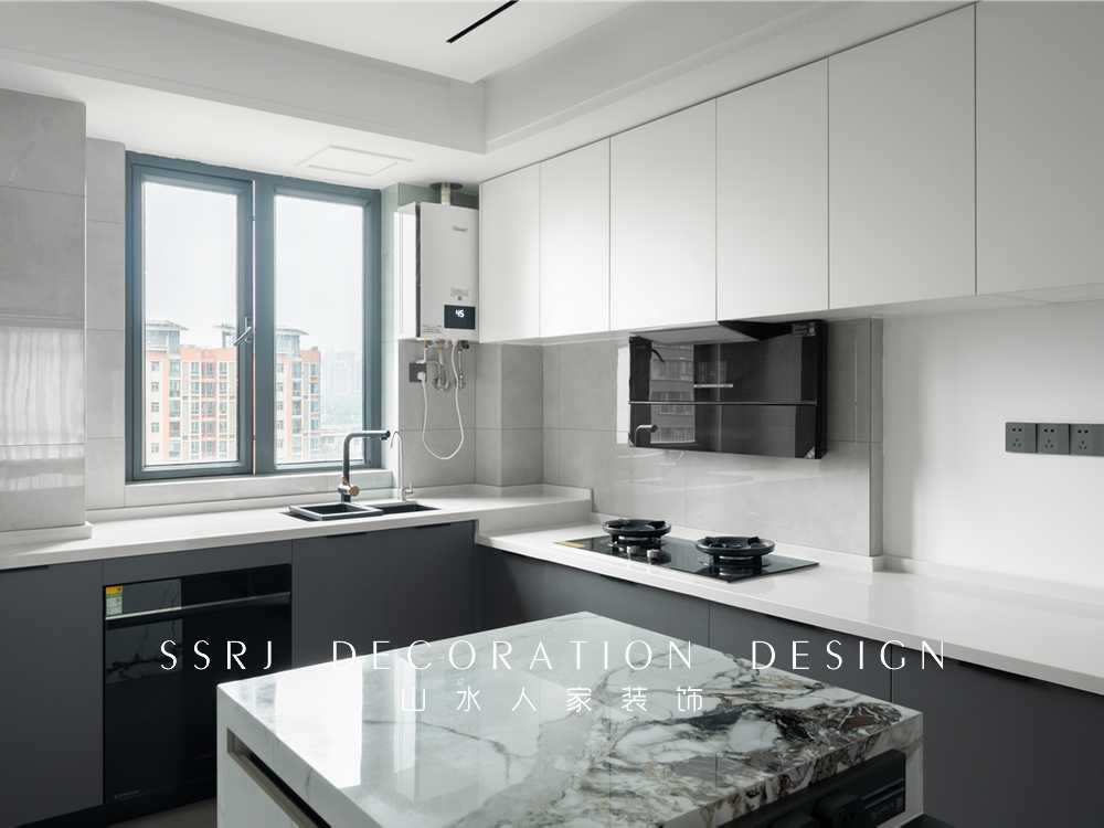 融創瀾岸120平現代風格裝修效果圖