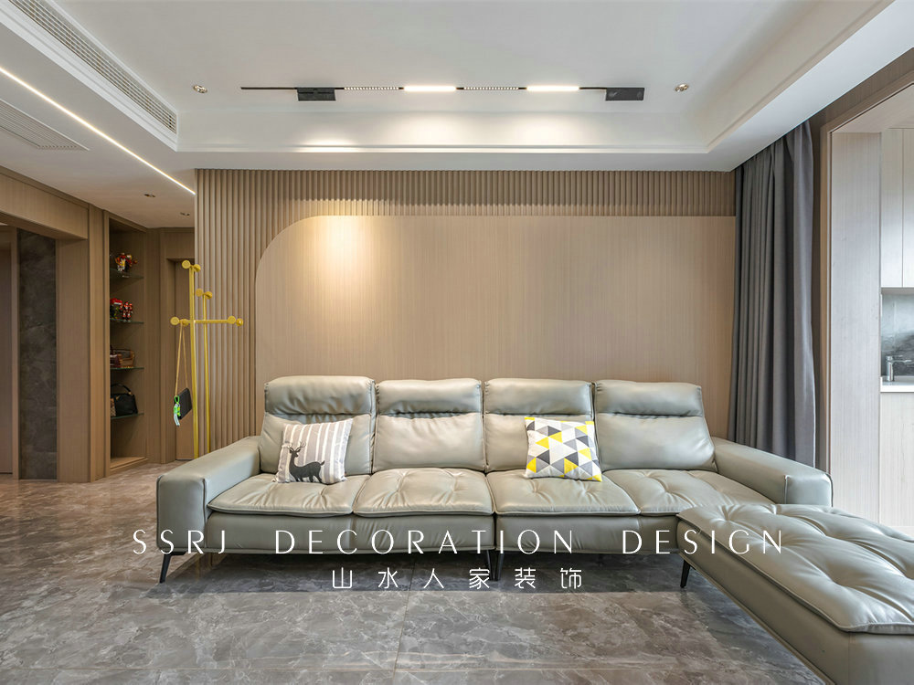 恒大首府158平現代風格裝修效果圖