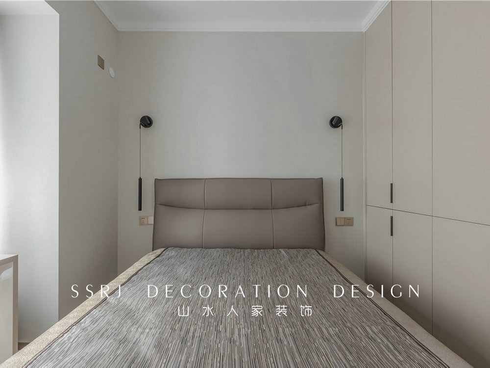 閱江府130平現代風格裝修效果圖