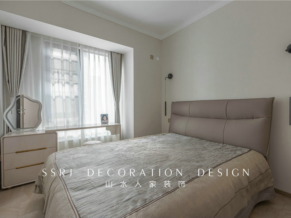 閱江府130平現代風格裝修效果圖