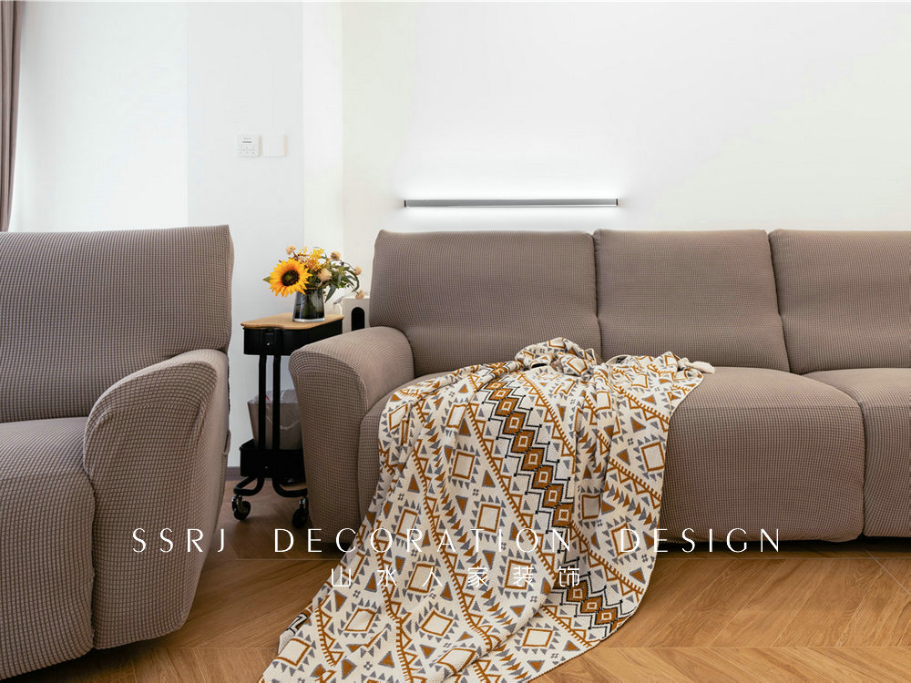 幸福時代大家130平現代簡約風格裝修效果圖