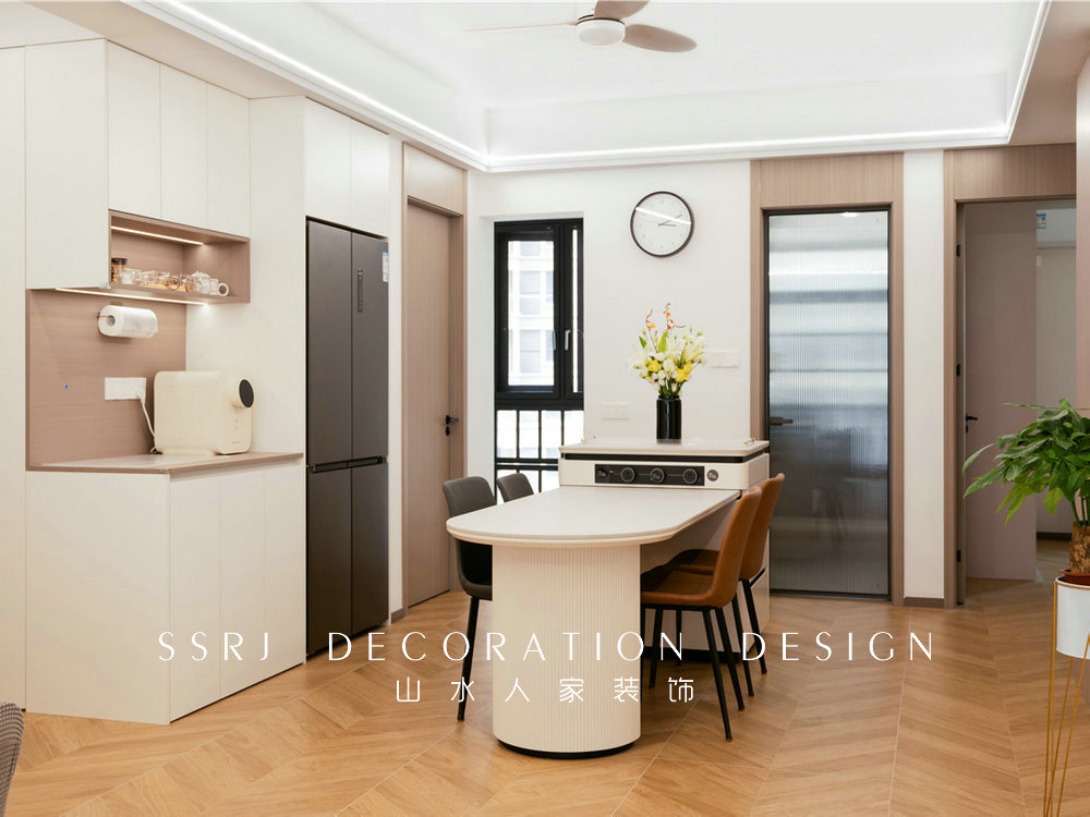 幸福時代大家130平現代簡約風格裝修效果圖