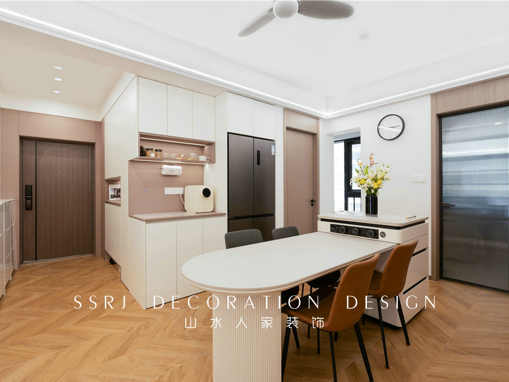 幸福時代大家130平現代簡約風格裝修效果圖