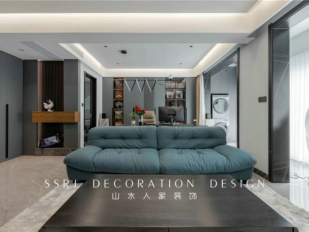 望江府115平現代簡約風格裝修效果圖