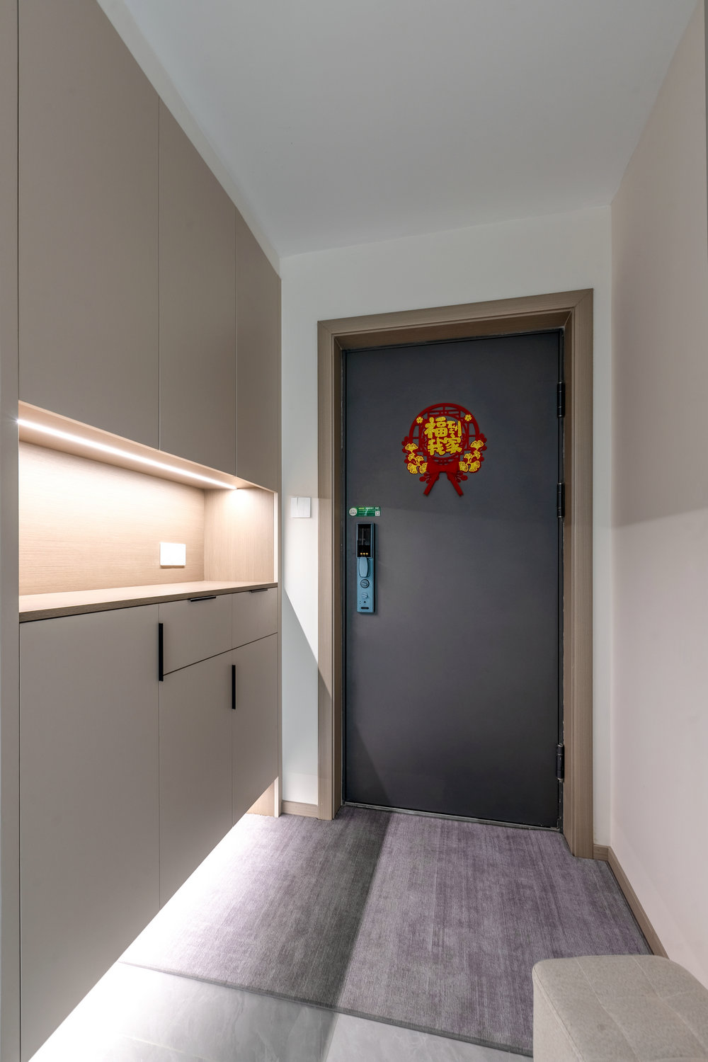 中建鉑公館128平現代風格裝修效果圖