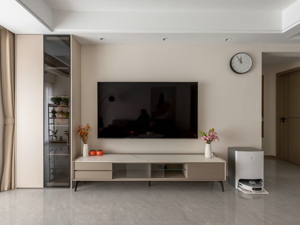 中建鉑公館128平現代風格裝修效果圖