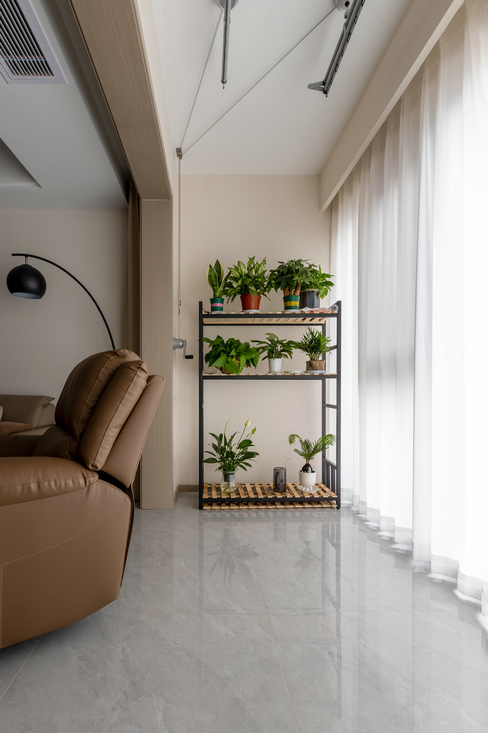 中建鉑公館128平現代風格裝修效果圖